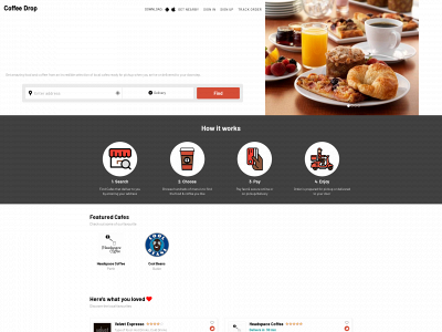 coffeedrop.com.au snapshot