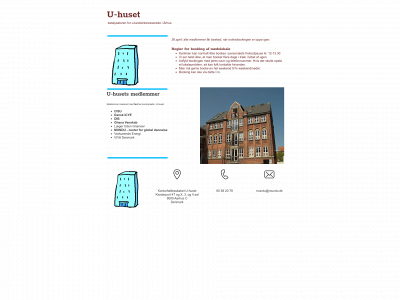 u-huset.dk snapshot