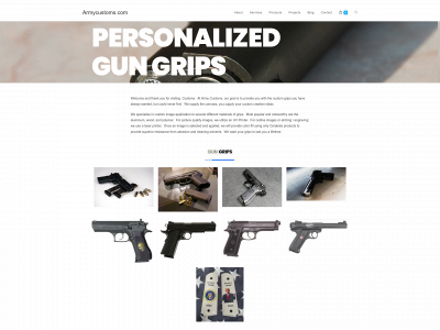 armycustoms.com snapshot