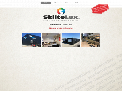 skiltelux.dk snapshot