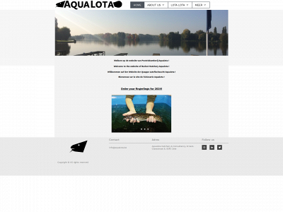 aqualota.be snapshot