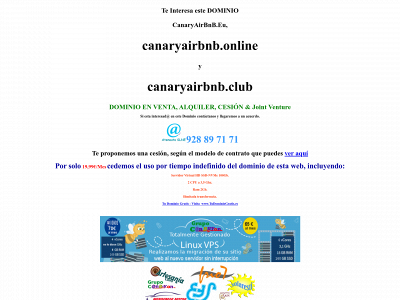 canaryairbnb.eu snapshot