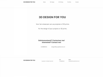 3ddesignforyou.be snapshot