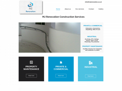mjrenovation.co.uk snapshot