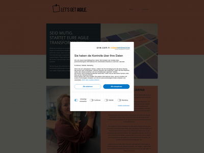 letsgetagile.de snapshot