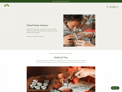 herbalhealerinfusions.com snapshot