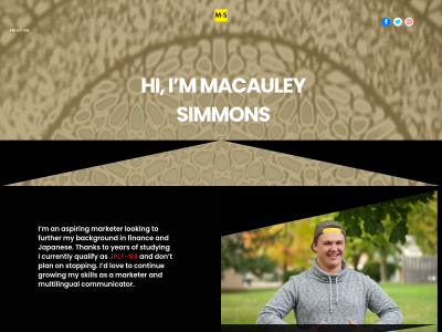 macauley-simmons.com snapshot