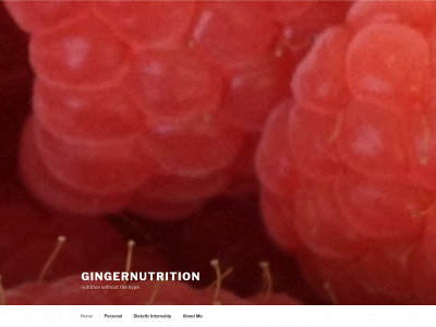 gingernutrition.com snapshot
