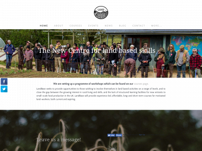 landbase.org.uk snapshot