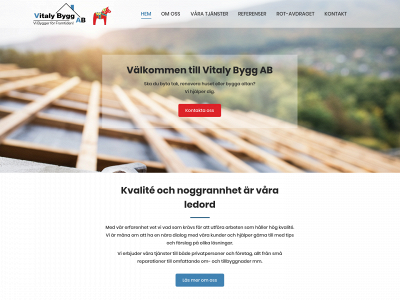 vitalybygg.se snapshot