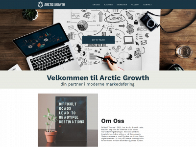 arcticgrowth.no snapshot