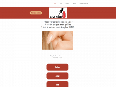 lpanails.nl snapshot