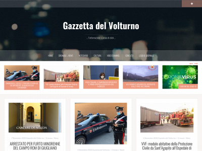 gazzettadelvolturno.com snapshot
