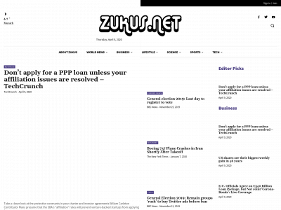 zukus.net snapshot