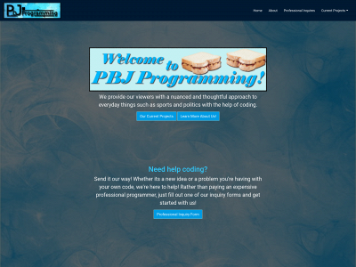 pbjprogramming.com snapshot