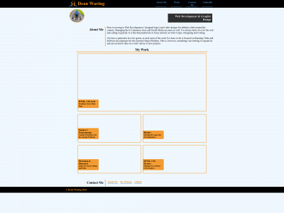 deanwaring.co.uk snapshot