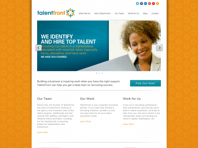 talentfront.net snapshot