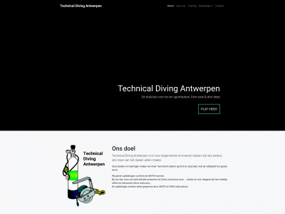technicaldivingantwerpen.be snapshot