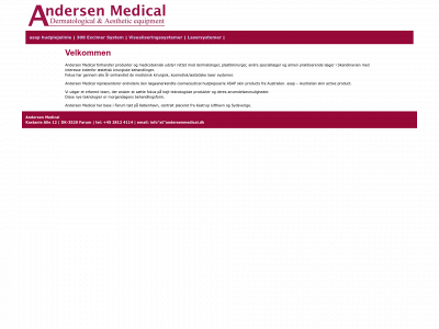 andersenmedical.dk snapshot