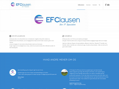 efclausen.dk snapshot
