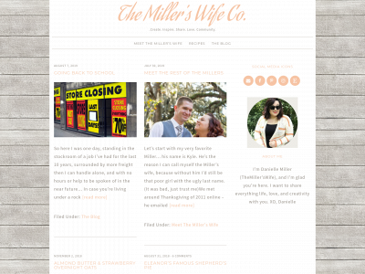 themillerswifeco.com snapshot