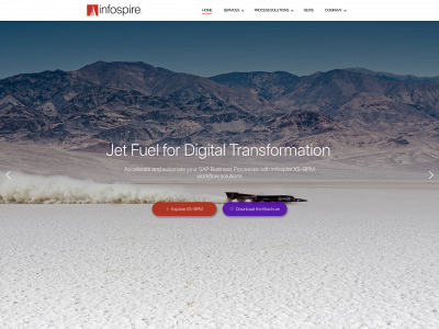 infospire.net snapshot