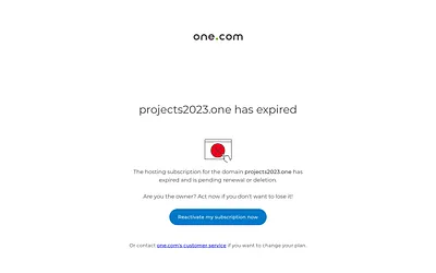 projects2023.one snapshot