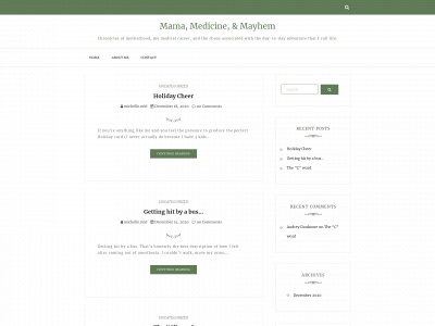 mamamedicinemayhem.com snapshot