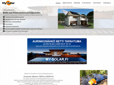 my-solar.fi snapshot