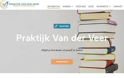 praktijkvanderveer.nl snapshot