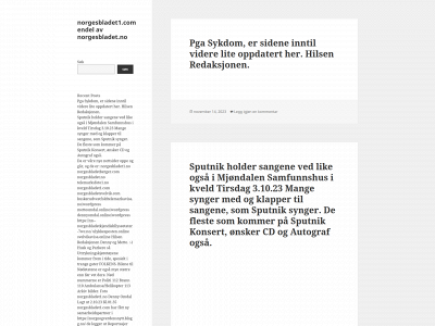 norgesbladet1.com snapshot