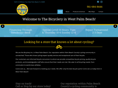 thebicyclery.com snapshot