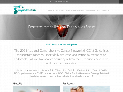 myriadoncology.com snapshot