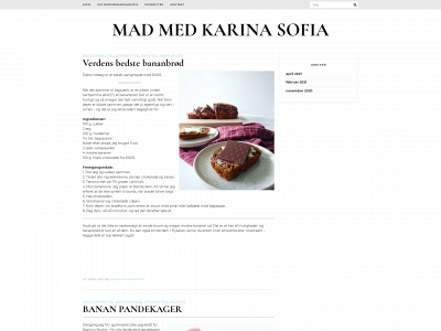 madmedkarinasofia.dk snapshot