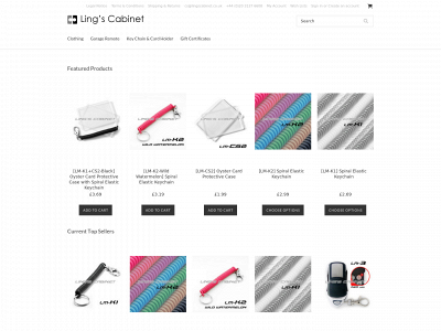 lingscabinet.co.uk snapshot