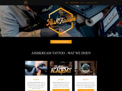 aishkreamtattooparlour.com snapshot