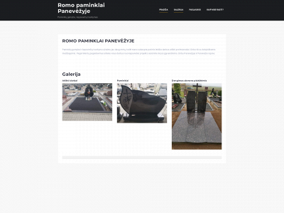 romopaminklaipanevezyje.lt snapshot