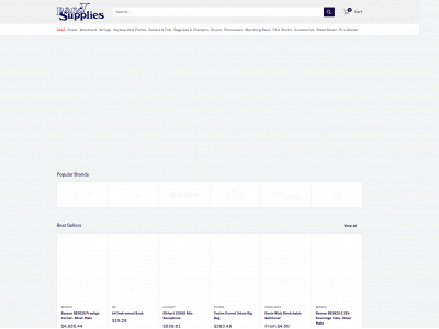 band-supplies.co.uk snapshot