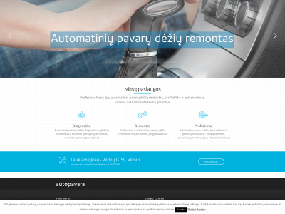 autopavara.lt snapshot