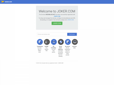 greenblues.net snapshot