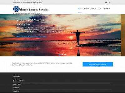 balancetherapyservices.com snapshot