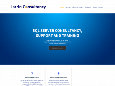 jarrinconsultancy.com snapshot