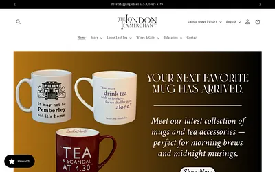 thelondonteamerchant.com snapshot