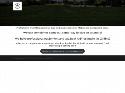 southernyardpros.com snapshot