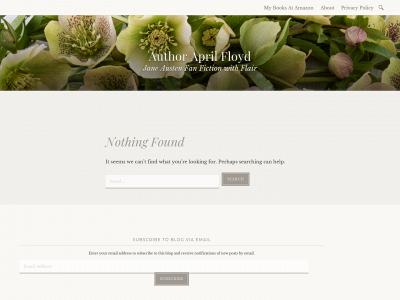 authoraprilfloyd.com snapshot