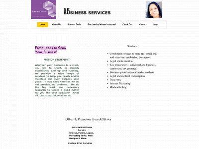 skbizsvcs.com snapshot