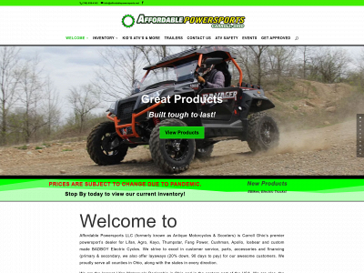 affordablepowersports.net snapshot
