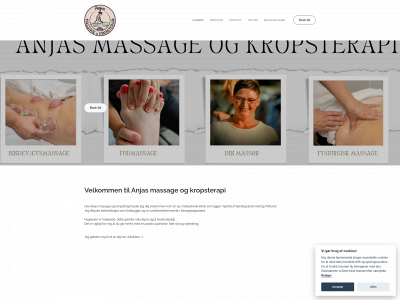 anjaswellnessogmassage.dk snapshot