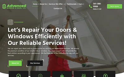advancedwindowandoor.com snapshot