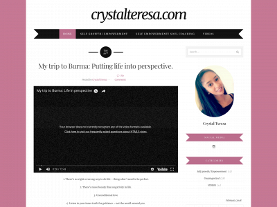 crystalteresa.com snapshot